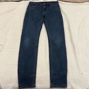 Rolla’s Stinger Skinny Fit Dark Wash Denim Jeans Blue Size 30x32